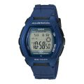 Casio Digital Youth HDD Grey Dial With Blue Rubber Strap Men's Watch - HDD-600C-2AVDF. 