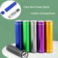 Mini Power Bank Sight Secret Home Diversion Stash Can Safe Container Hiding Spot ⁣⁣⁣⁣Hidden Storage Compartment Cover. 
