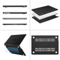 Hard Shell Case For MacBook Air M2 13.6 Inch with Liquid Retina Display & Touch ID, Protective Plastic Hard Shell Case Cover, Crystal Clear 2022 Release. 