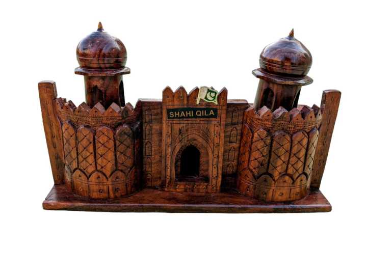 Wooden Shahi Qila Model lahore fort handmade wooden