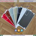 Leather Texture Finish Phone Back Protection Sheet (Skin/Wrap) in variety of Colors, Ask for Any Phone Model. 