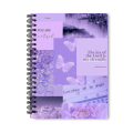 Mayfair Moments - You Are Beautiful Spiral Notebook | A5 , A4 Sizes 200 pages | Aesthetic Girls Notebook | Butterfly Design Diary. 