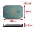Pocket Wi-Fi LTE GL04P All Sim work Lot Wi-Fi scratches On Front screen and back. 