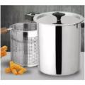 Heavy Duty Stainless Steel Deep Fryer – Energy Efficient Frying Solution. 