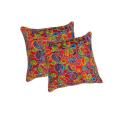 Pack Of 2 Fancy Embroidery Cushion - Filling Included. 