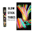 100% High Quality 50PCS Glow Sticks Fun Light Party Shiny Toy Light-up Magic DIY Glowing Necklaces in pakistan. 