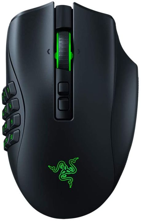 Razer Naga Pro with Swappable Side Plates Modular Wireless Gaming Mouse