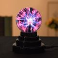Glass Plasma Ball Sphere USB Glitter Party Lamp For Kids New Year Plasma Night Light Touch Sensitive Desk Novelty Lamp. 
