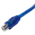 3 pcs Audio connection for 1 RCA female to 2 RCA male adapter splitter Cable. 