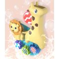 Baby Bath Toys Giraffe Bath Wall Toy Bathtub Toys with Waterfall Water Spray and Spin Shower Gift for Toddler. 
