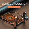 K69 Bone Conduction Earphone Wireless HIFI Stereo Waterproof Sports Bluetooth Headset. 