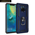 Lereach For Huawei Mate 20 Pro Mobile Phone Case TPU Hard Ring Car Ring Bracket Shockproof Back Cover. 