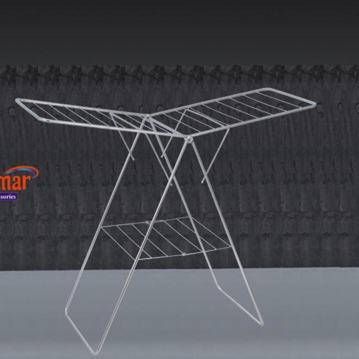 Laundry stand / Cloth dryer stand full stainless steel,Cloth Hanging Stand Folding Cloth Dryer Stand