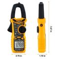 INGCO , DCM6005 Auto Ranging Digital Clamp Meter TRMS 6000 Counts, Measures AC/DC Voltage, AC/DC Current. 