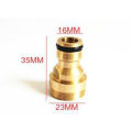 Universal 23 mm Hose Tap Kitchen Adapters Brass Faucet Tap Connector Mixer Hose Adaptor Pipe Joiner Fitting Garden Watering Tool. 