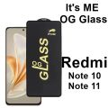 Redmi Note 10 , Note 11 , Note 10s OG Glass Protector HD Plus Super Tuff Screen Glass Premium Protector, Its me OG. 