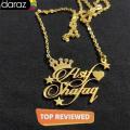 The Jewel Lodge Customize Name Necklace, Name Necklace for girls, Name locket, Name necklace, Customized necklace, name lockets. 