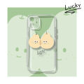 Watercolor Painting Pear Phone Case For iPhone 13 12 11 Pro Max Mini XS Max XR X 8 7 6 6S Plus Transparent Soft TPU Phone Shell. 