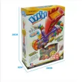 Dominoes Blocks Set, Auto Placement, Dominoes and Train Set, Educational Game for Children, Domino and Racing Toy Set. 