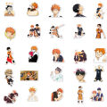 10/50/102pcs Japan Anime Cartoon TV Haikyuu Stickers For Laptop Bicycle Guitar Skateboard Decor Waterproof Stickers. 