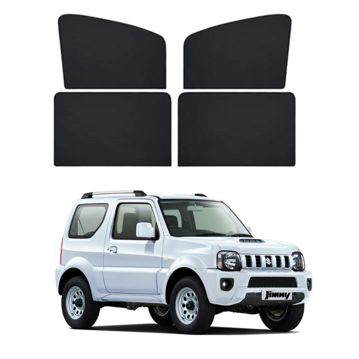 Suzuki jimny window shades 4pc black