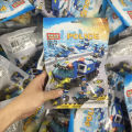 Lego City Police Command 6IN1 Trucks Building Blocks Policeman Robot Car Helicopter Model Bricks Toys for Children. 