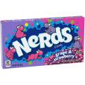 NERDS Grape & Strawberry Candy Box of 141.7 gram (Made in USA). 