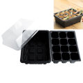 3pcs/set 12 Cell Seed Starter Kit Starting Plant Propagation Tray Dome Gardening Sunlight Super Store. 