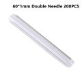 200pcs/lot Fiber Heat Shrink Splice Protector 40/45/60mm 1.0mm Cable Protection Sleeves Fiber Optic Tool Tube. 