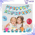 Cocomelon THEME HAPPY BIRTHDAY BANNER Cocomelon   THEME BIRTHDAY PARTY DECORATION  happy birthday banner new style happy birthday banner blue happy birthday banner for cake birthday banner decoration set birthday banner for boy HBD banner Flag. 