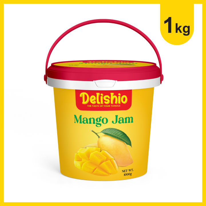 Fresh Mango Jam 1000gm Economy Pack | Delishio Foods