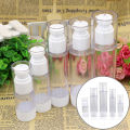Plastic Empty serum bottles 15ml/30ml/50ml/80ml/100ml Pump Vacuum pump bottles Airless AS plastic sub-bottling for Skincare routine Travel size bottles Beauty salon Professional use Cosmetics. 