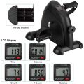 Lucky Sports Portable Mini Cycle Bike Exercise Cycle - Foot Pedal Exercise Machine Arm and Leg Recovery Peddler Exerciser Under Desk Mini Exercise Bike Portable Under Desk Bike Pedal Exerciser Arm Leg Pedaling Machine with LCD Display. 
