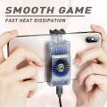 Top Quality Z16 Mobile Phone Cooler Cell Phone Radiator Stretchable Design for 4.5 to 6.5 Inches Phones Semiconductor Phone Cooling Bracket with Silent Fan for Video Watching Gaming Lives. 