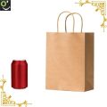 Kraft Brown Handle Paper Bags - Plain Paper Bags For Shopping Food  Sweets  Books - Gift Hamper Bags - Brown Paper Shoppers - Kraft Paper Storage Bags -   Arts & Craft Accessories. 