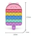 Candy and Ice Cream Fidget Pop It Toy - Learning and Educational for Girls and Boys - Adults Toys Stress Relief Pop Pits Toys - Kid Fidgets Poppet A R779 POPP. 