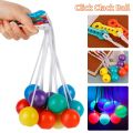 1Pc Latto Toy Click Clack Ball Bump Ball Clackers Lato Toy Tok Tok Old School ToyDecompression Ball Pro-clackers Ball. 