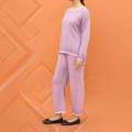 Stylo Lilac Lilac Cotton Co-ord Set PW4846 For Women / For Girls. 