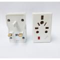 3 Way UK Plug Adapter | 13A Fuse Type G Multi Plug Adapter Three Pin Multi Plug multi socket Plug Adapter. 