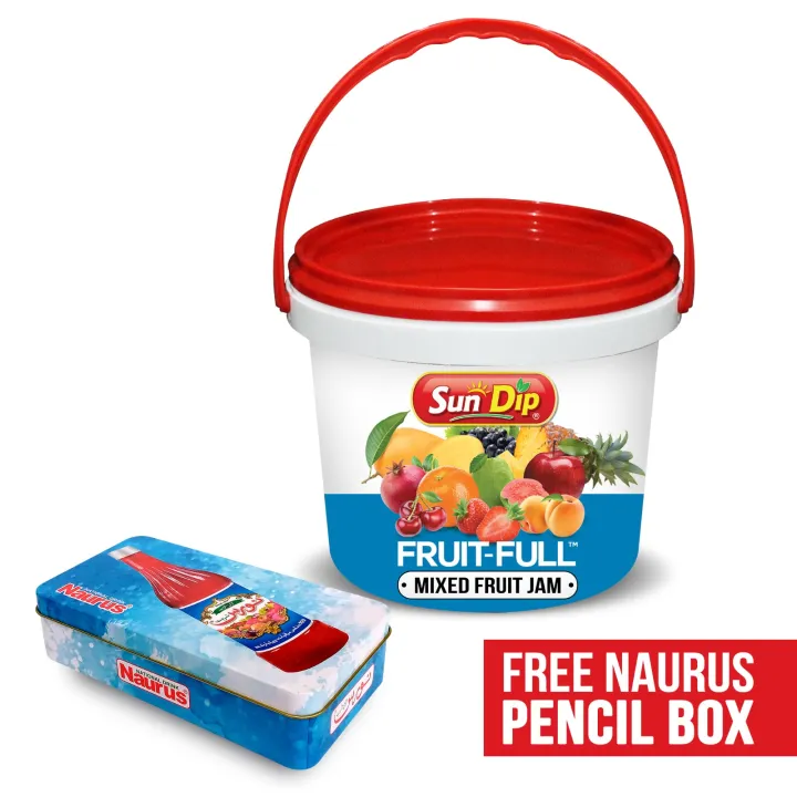 Sundip Jam Sundip Mixed Fruit Jam 1.8 Kg Bucket with Free Pencil Box | Daraz.pk