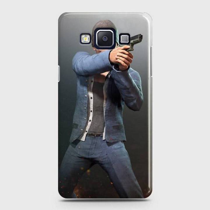 Samsung E5 Cover pubg  Man character with Cap Hard Cover- Design 31 Case