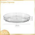 Enigma- Storage Turntable 360° Rotating Storage Tray Organizer for Kitchen Bathroom Cabinet Transparent Round Box Buyers' Choice 360 Degree Rotation Organizer. 