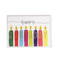 Happy Birthday Greeting Cards With Envelope, Best Wishes Colorful Printed & Glitter Gift Card Collection For Wishing Family Friends Teachers Children Kids Boy & Girls Born Day Celebration Gifts Envelopes Greetcards, Beautiful Birth Day Greetingcard. 