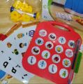 Memory Puzzle Board Game for Kids Pattern Matching Toy Cognitive Learn and Teaching Aid. 