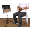 Baoer Color Coded Ukulele Fretboard Note Chart, Learn Guitar And Music Theory, Ukulele Chord Chart For All Levels Boys Girls. 