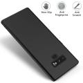Samsung Galaxy Note 9 Matte Black Flexible TPU Shockproof Case. 