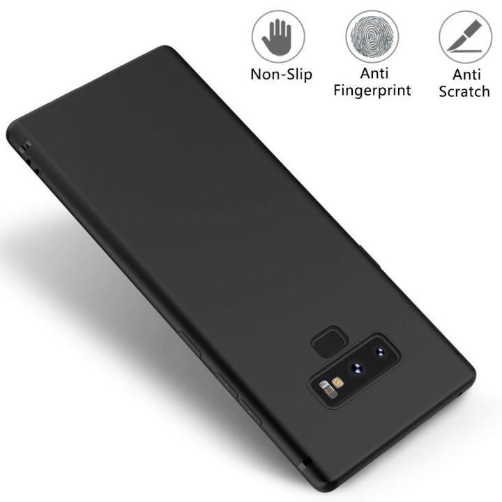 Samsung%20Galaxy%20Note%209%20Matte%20Black%20Flexible%20TPU%20Shockproof%20Case%20-%20Image%208
