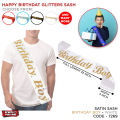 Birthday Girl Boy Sash For Birthday and Party Decoration Available in Multiple Colors. 