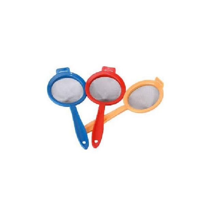 Pack of 3  Tea Mesh Strainer Plastic Chai Poni