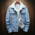 Winters Denim Jackets For Mens With White Collar Furr. 